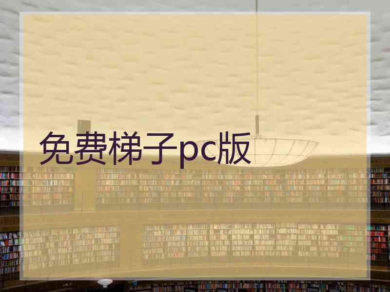免费梯子pc版
