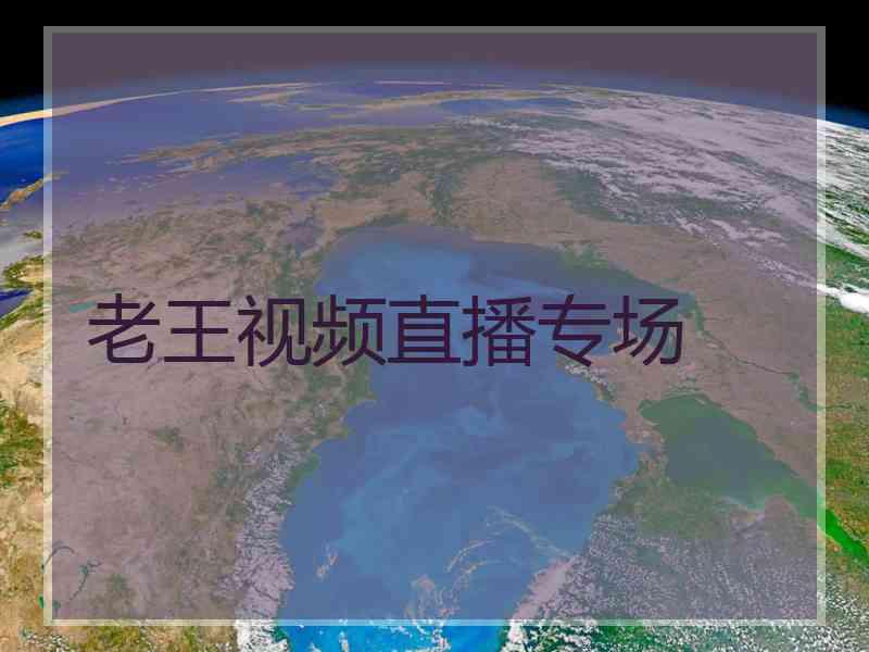 老王视频直播专场