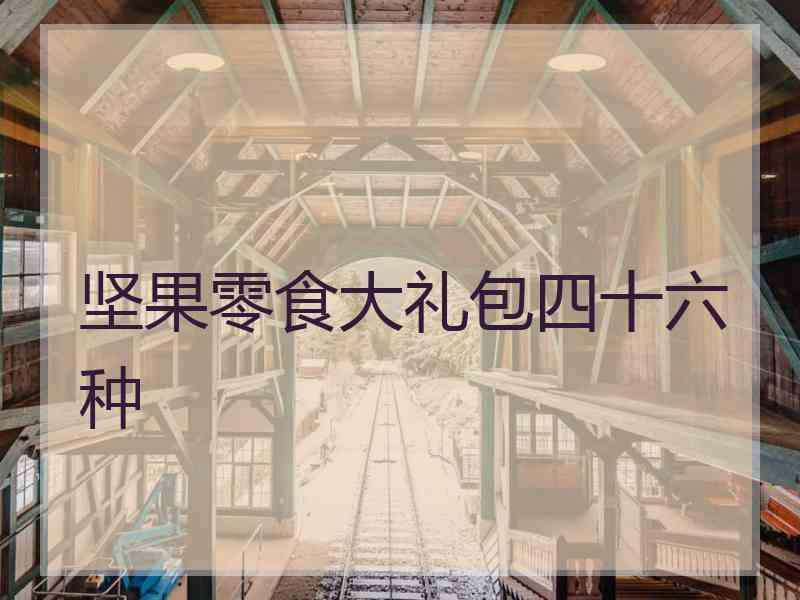 坚果零食大礼包四十六种
