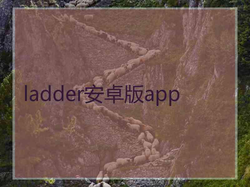 ladder安卓版app
