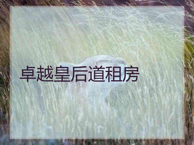 卓越皇后道租房