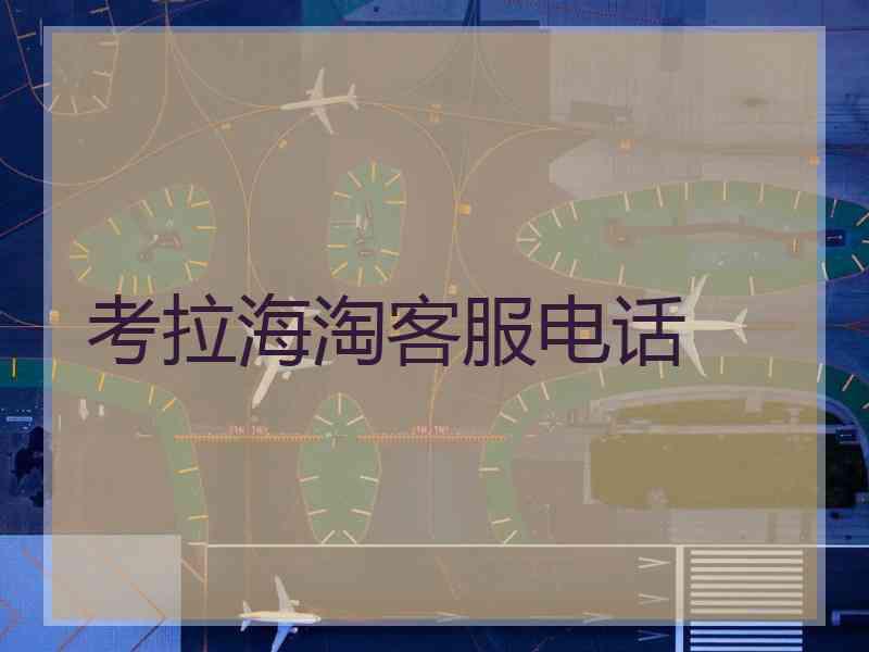 考拉海淘客服电话
