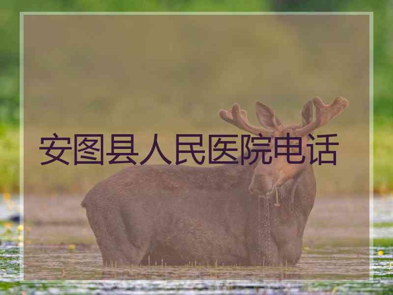 安图县人民医院电话