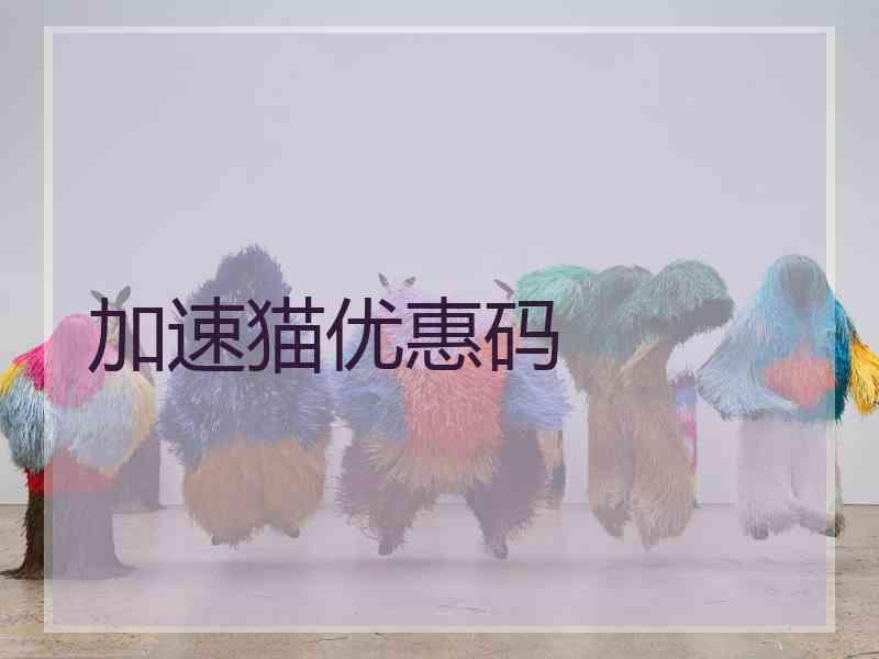 加速猫优惠码