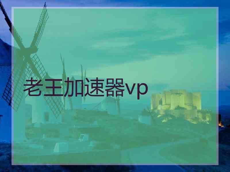 老王加速器vp