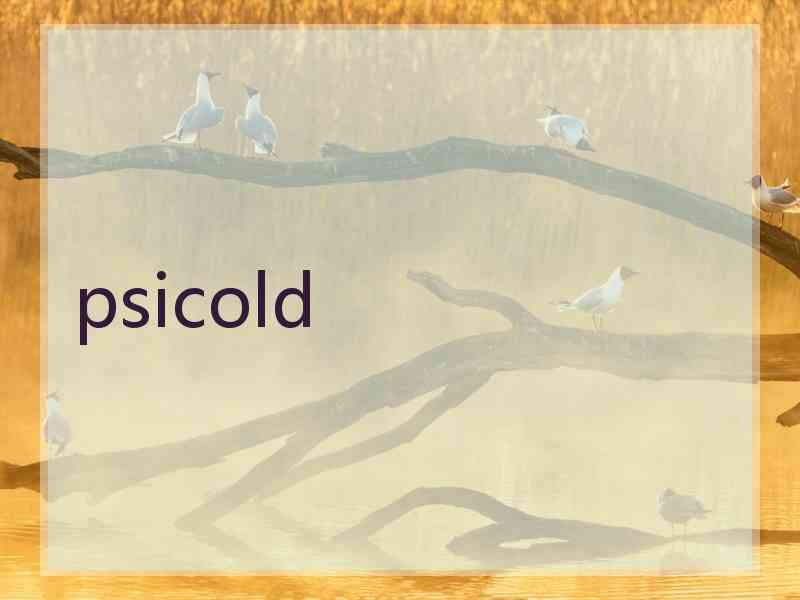 psicold