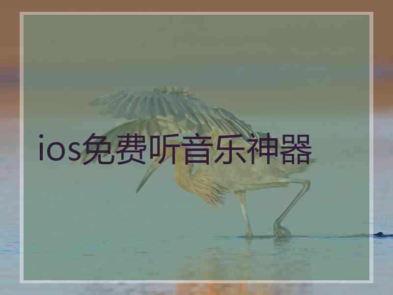 ios免费听音乐神器