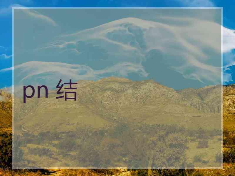 pn 结