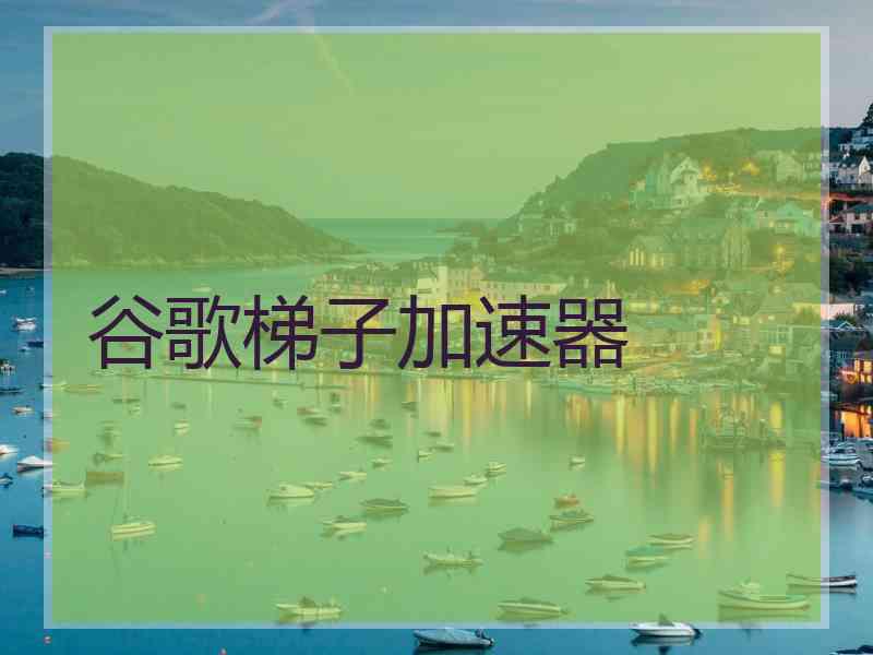 谷歌梯子加速器