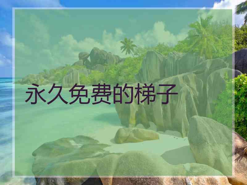 永久免费的梯子