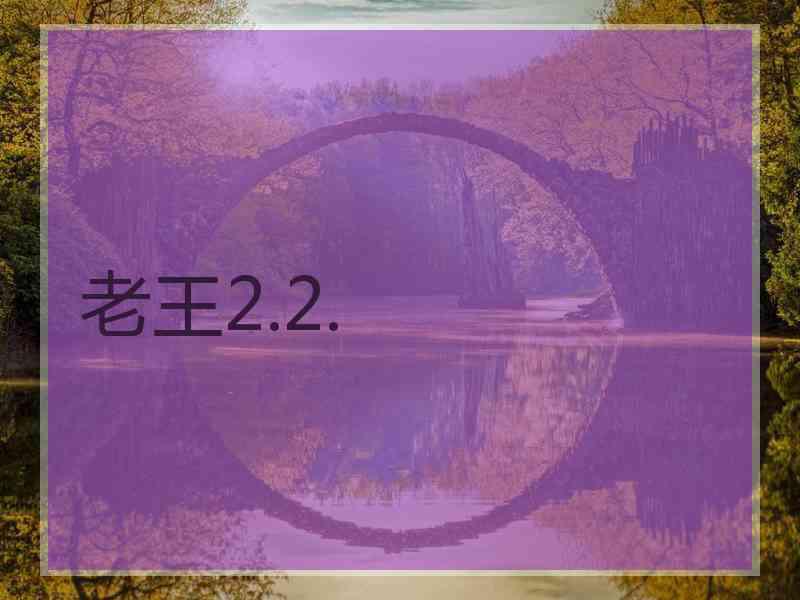 老王2.2.