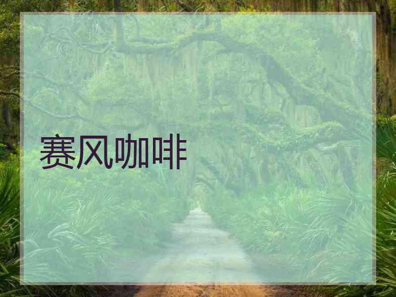 赛风咖啡