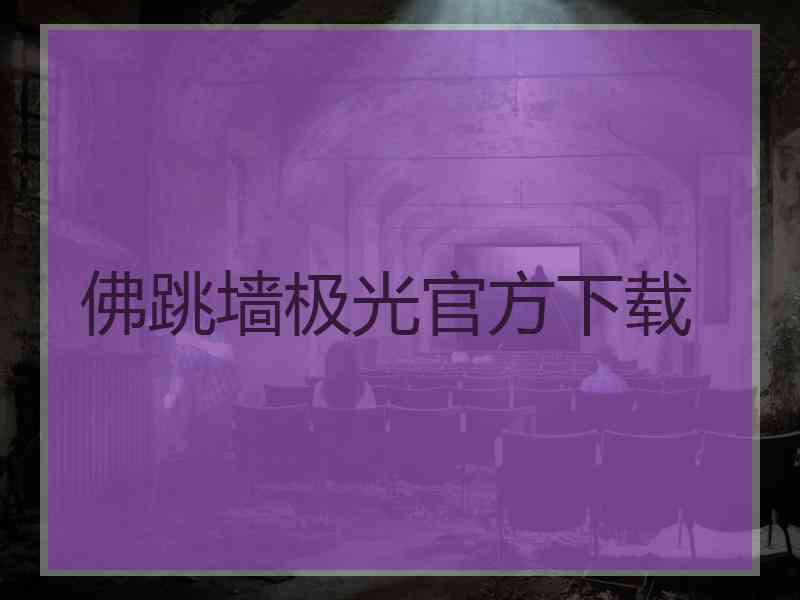 佛跳墙极光官方下载