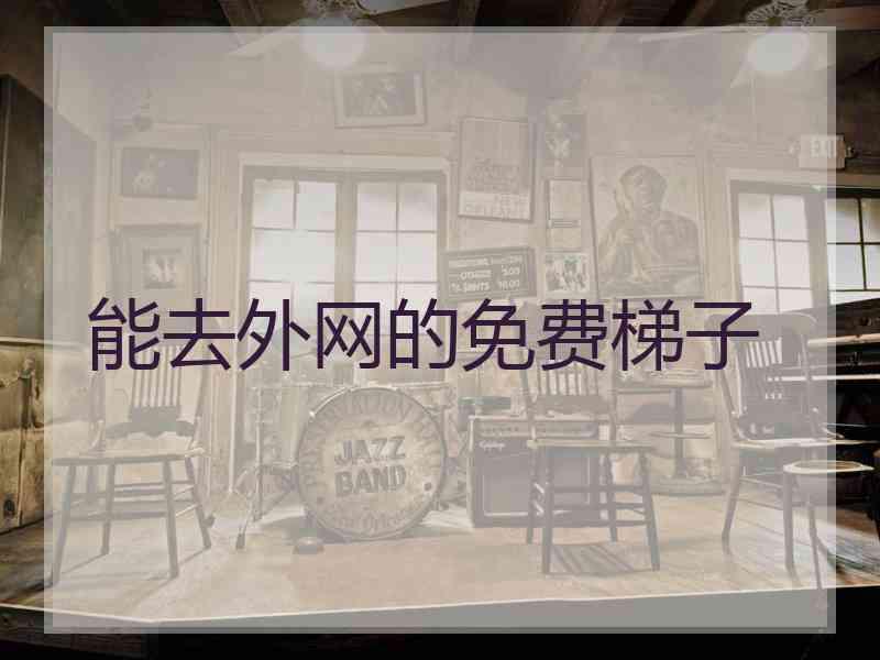 能去外网的免费梯子