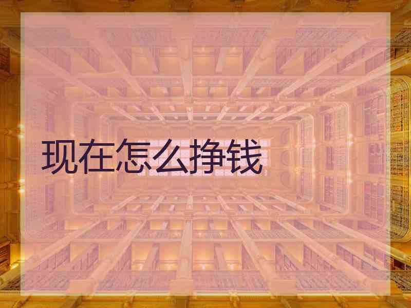 现在怎么挣钱