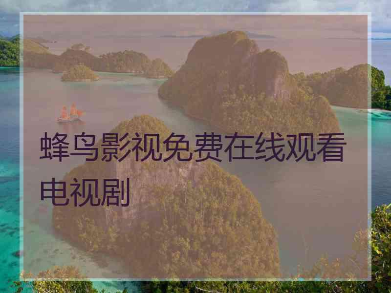 蜂鸟影视免费在线观看电视剧