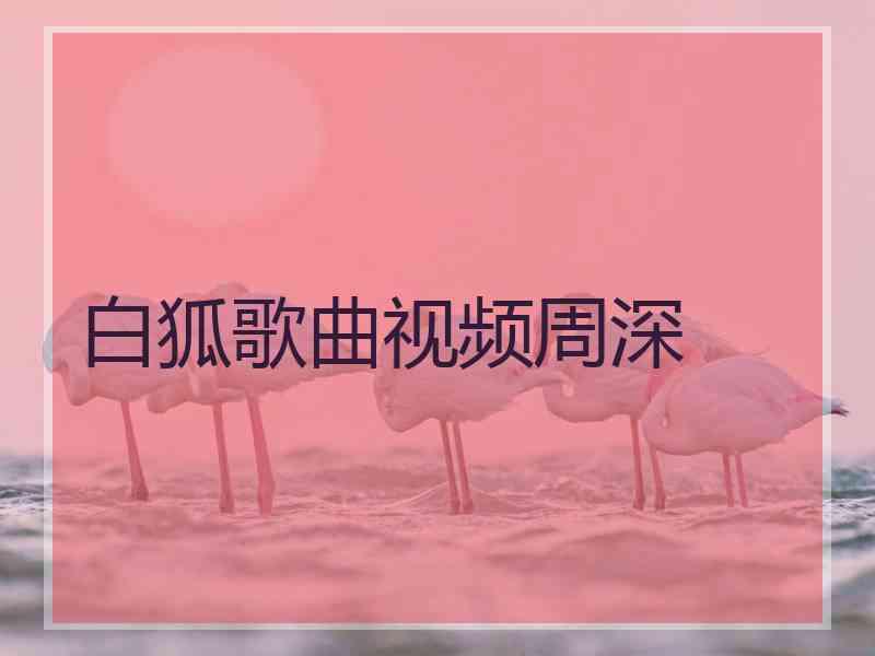 白狐歌曲视频周深