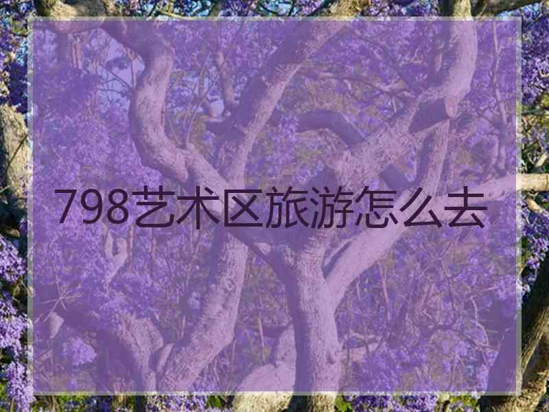 798艺术区旅游怎么去
