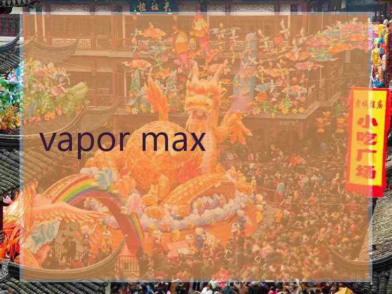 vapor max