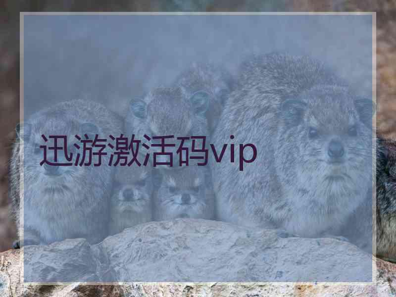 迅游激活码vip