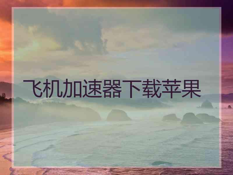 飞机加速器下载苹果