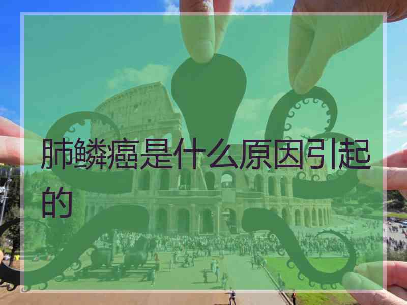 肺鳞癌是什么原因引起的