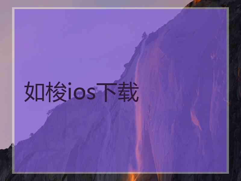 如梭ios下载