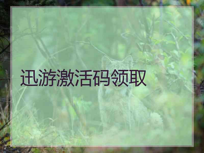 迅游激活码领取
