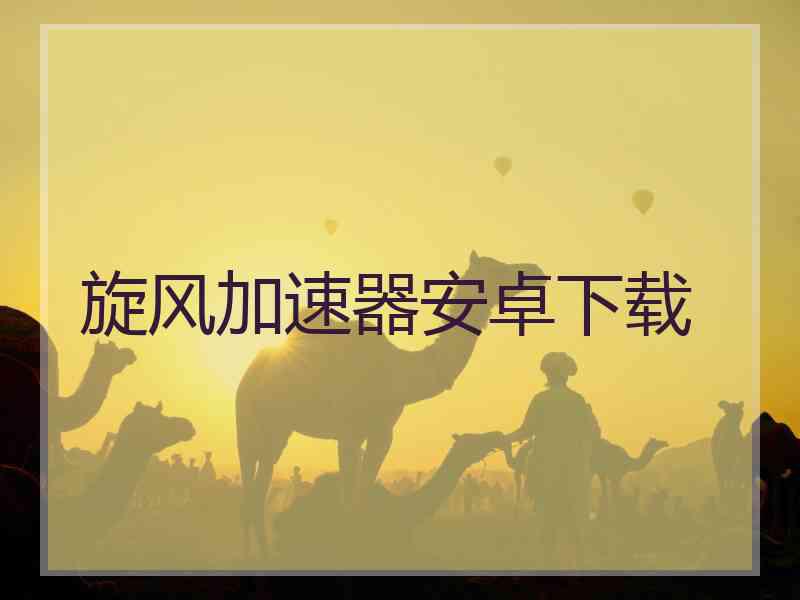 旋风加速器安卓下载