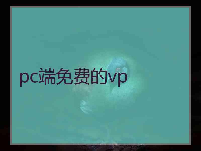 pc端免费的vp