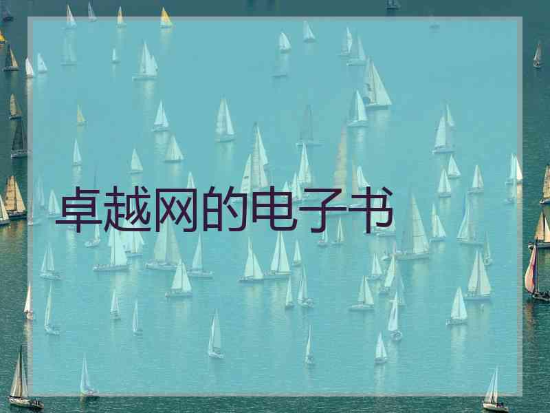 卓越网的电子书