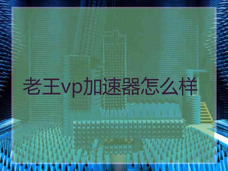 老王vp加速器怎么样