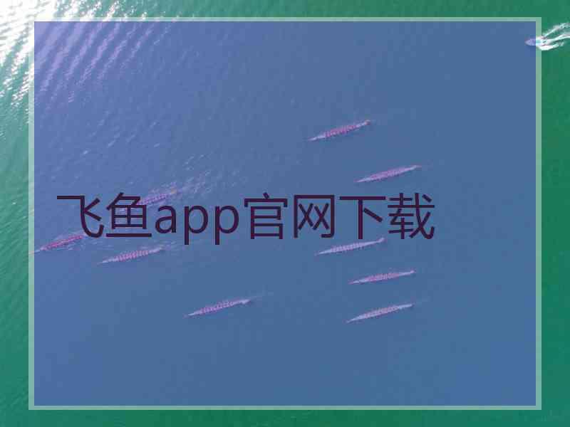飞鱼app官网下载