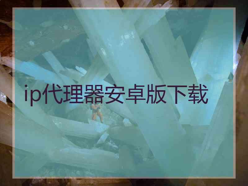 ip代理器安卓版下载