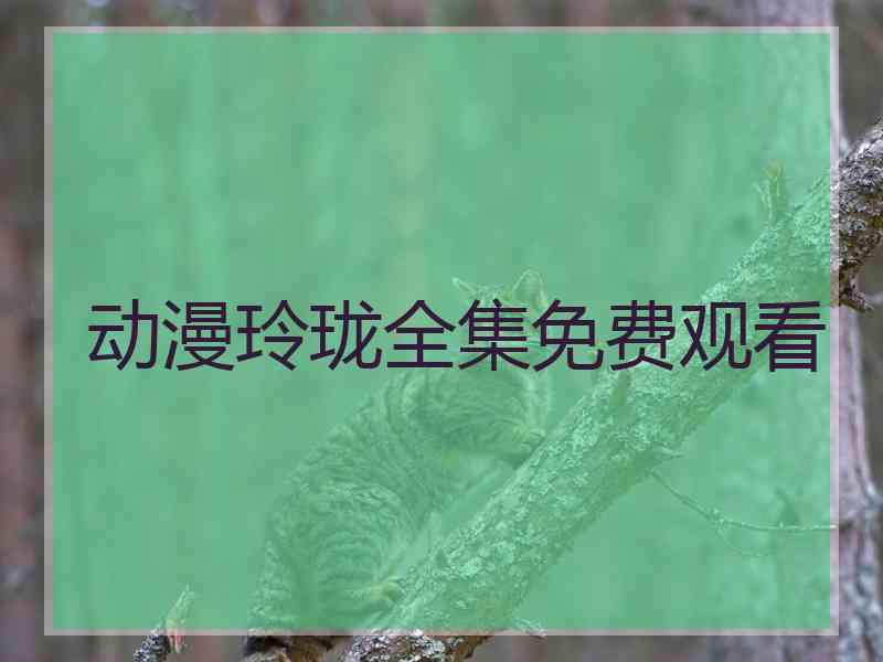 动漫玲珑全集免费观看