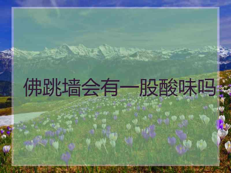 佛跳墙会有一股酸味吗