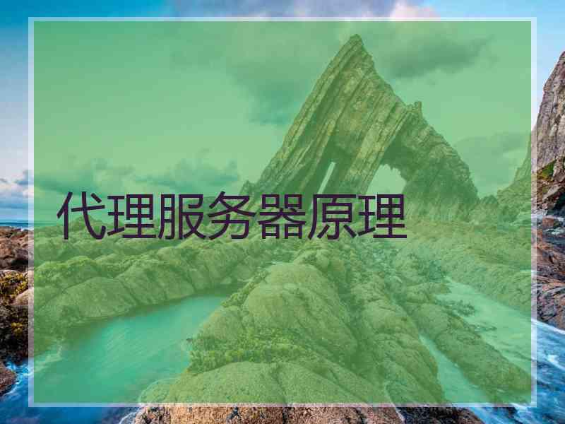 代理服务器原理