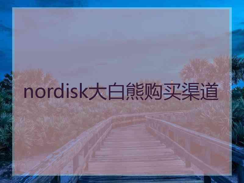nordisk大白熊购买渠道