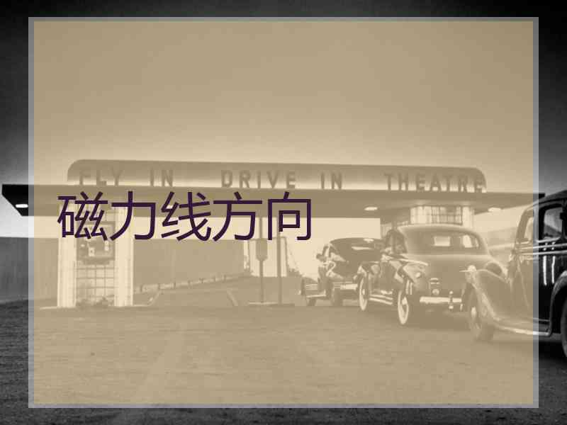 磁力线方向