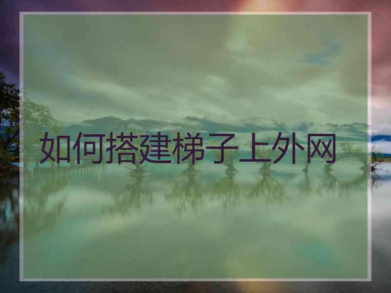 如何搭建梯子上外网