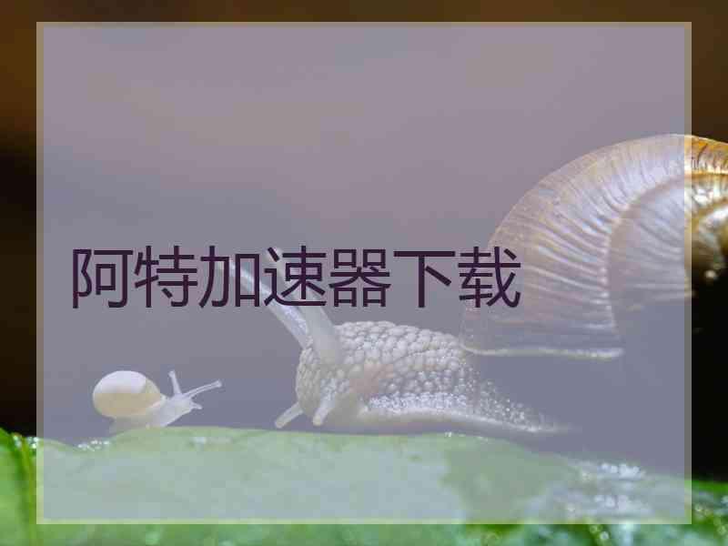 阿特加速器下载