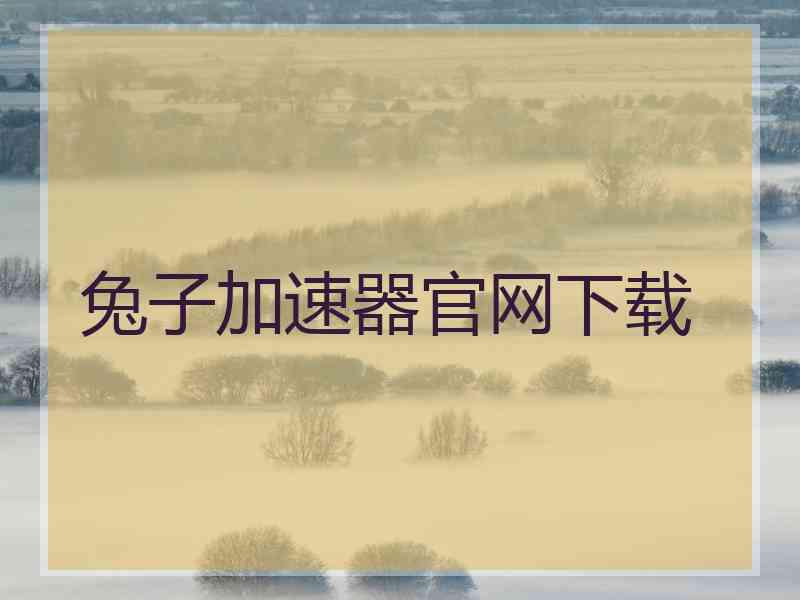 兔子加速器官网下载