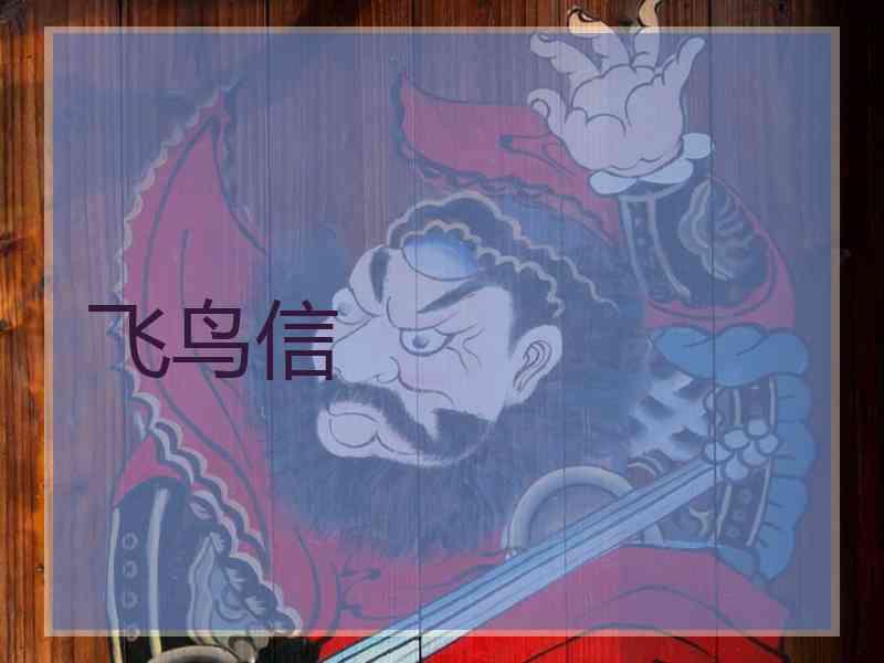 飞鸟信