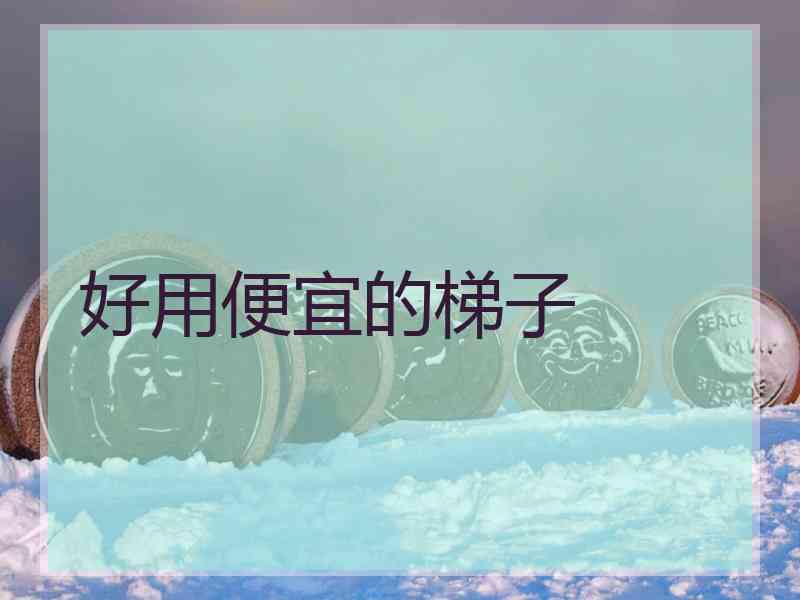 好用便宜的梯子