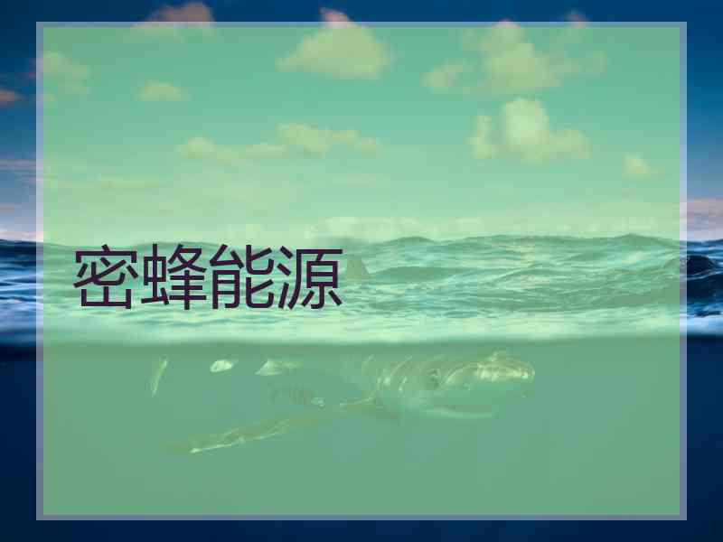 密蜂能源