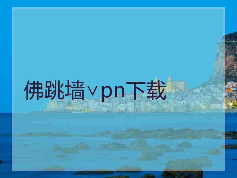 佛跳墙∨pn下载