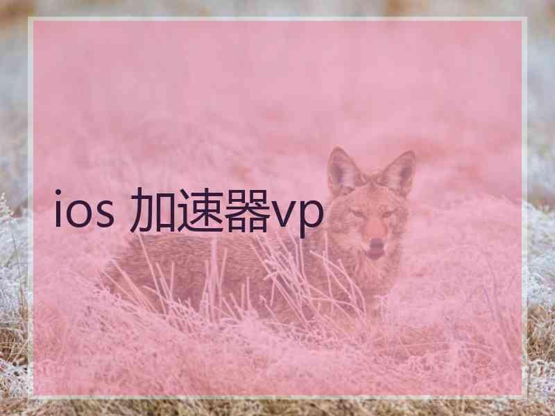 ios 加速器vp