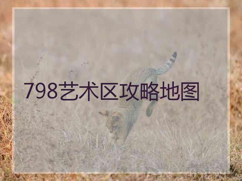 798艺术区攻略地图