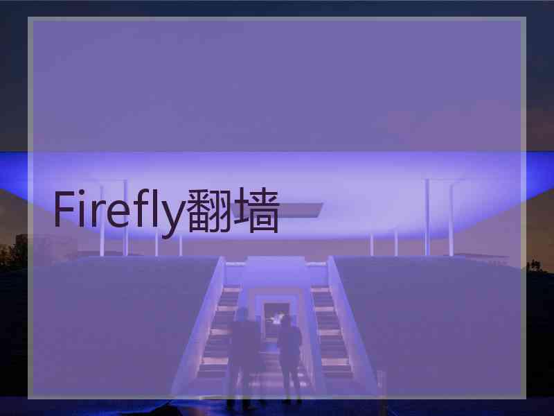 Firefly翻墙